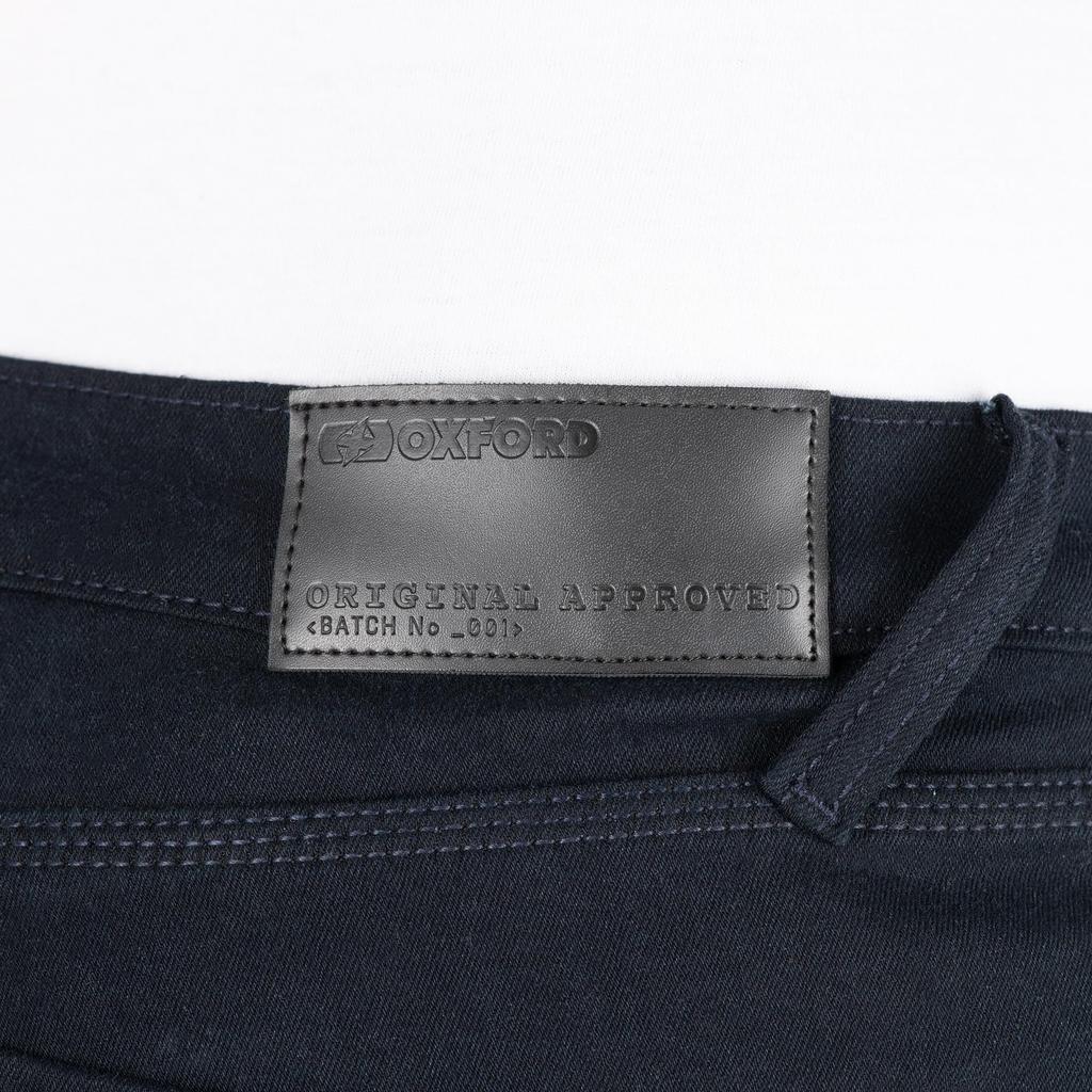 OXFORD Super Stretch Jeans, European CE Standard *AA* Approved, British Brand, Armalite Fabric, Motorcycle Denim Pants, Protection, 76cm Length, Commu