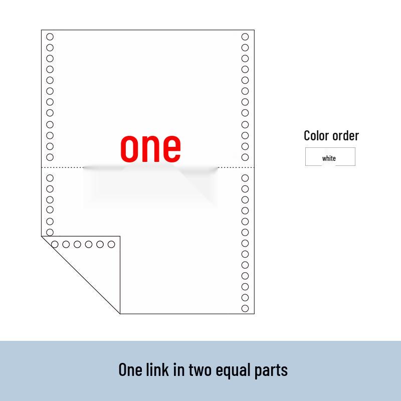 A4 Multi-Part Pinfeed Carbonless Paper for Dispatch Notes