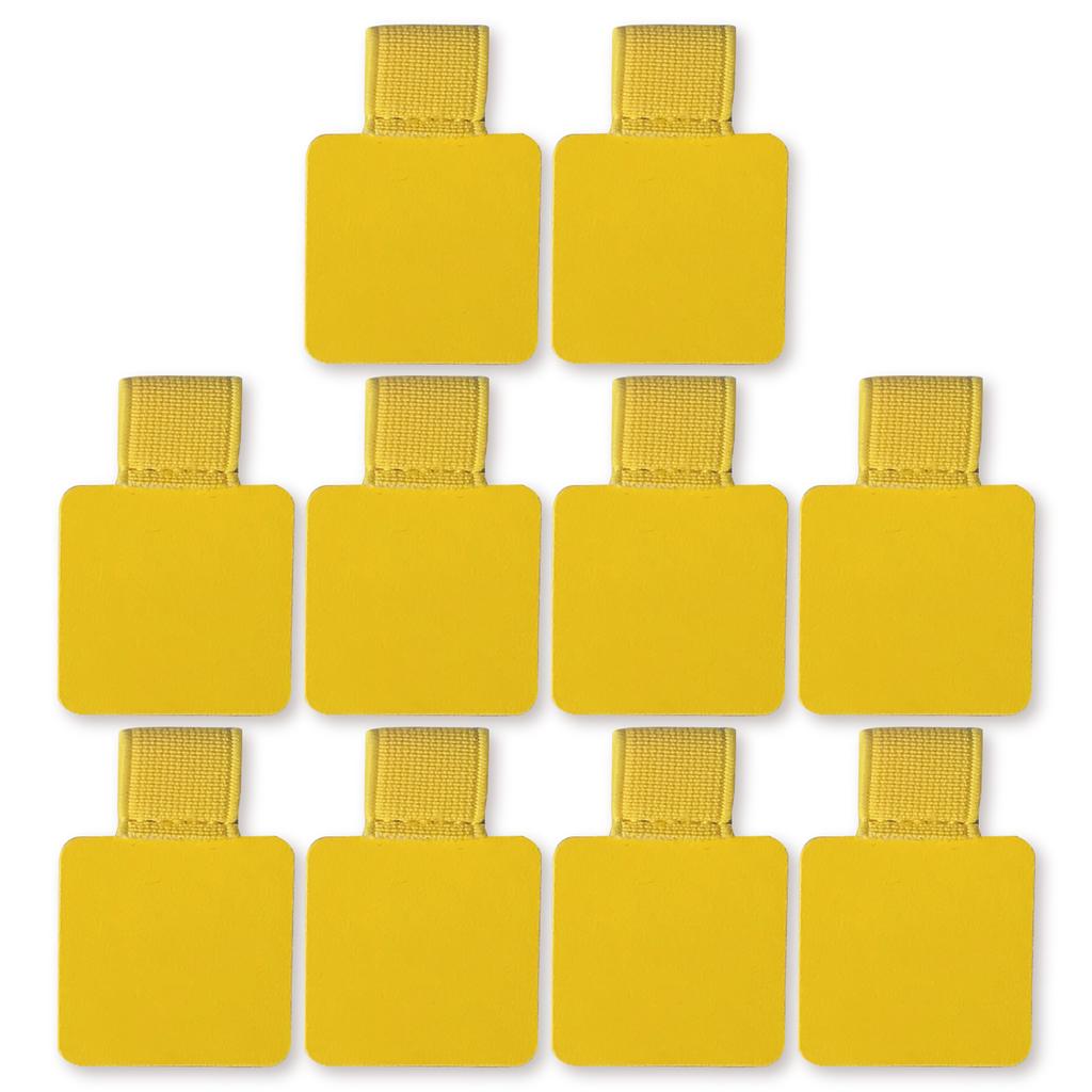 10er-Pack elastischer Stiftschlaufenhalter, selbstklebender PU-Leder-Clip, Bleistifthalter für Notizbücher, Zeitschriften, Planer