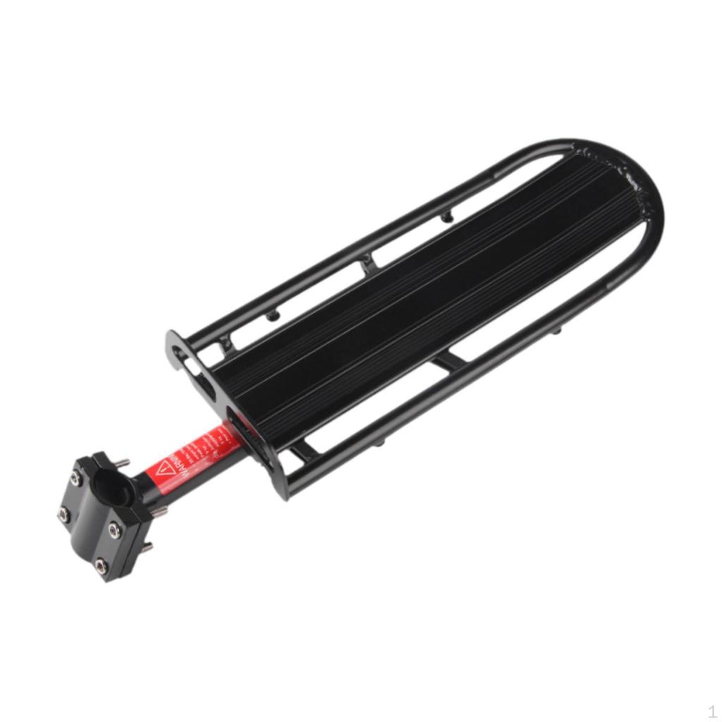 Aluminium Legierung Fahrrad Hinten Rack Reitstock Halter Rahmen Montiert Rücksitz Einfach zu Installieren für Mountain