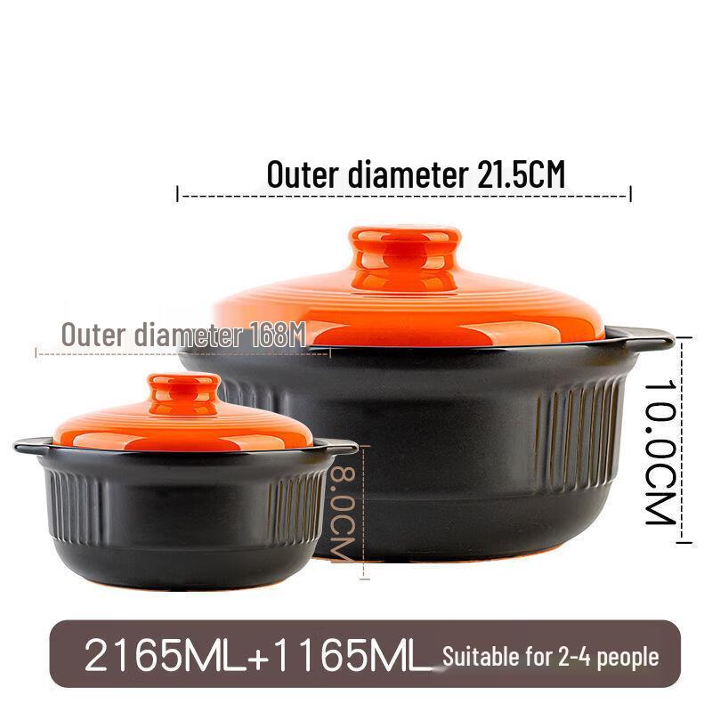 PuPan Ceramic Cooking Pot - Heat-Resistant Soup Casserole