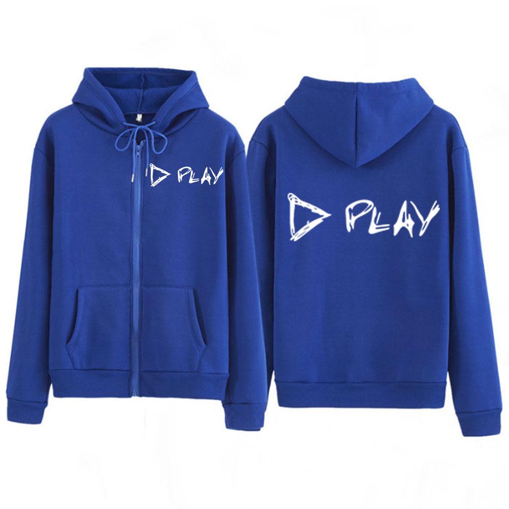 Men's Tracksuit Ed Sheeran Play Tour Merch SweatshirT Couple Clothes Zip Up Clothing Black Hoodies Sweatshirt