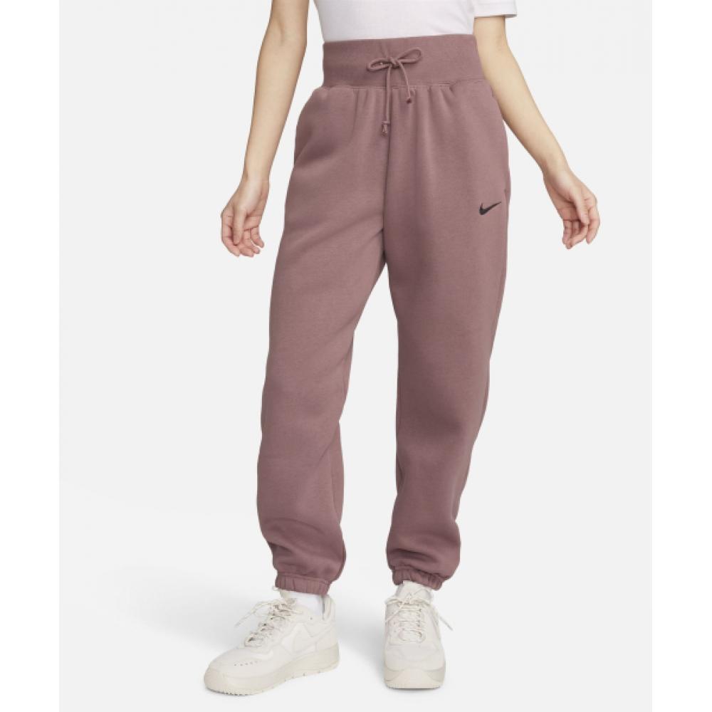 

NIKE Sportswear Большие спортивные штаны из флиса Phoenix с высокой талией W дымчато-лилового цвета DQ5888 208