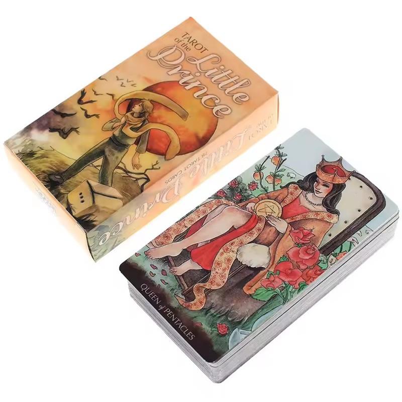 Tarot des Kleinen Prinzen Tarotkarten Brettspiele Anleitung Wahrsagerei Schicksalsorakel Englisch Party Spielkartendeck Tischspiel