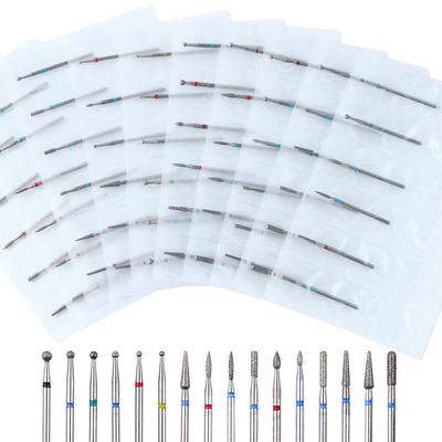 11 Shapes Diamond Nail Drill Milling Nail Drill Bits Cuticle Cutter for Manicure Nail Files Electric Milling Burr Grinder