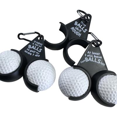 Golf Ball Holder Mini Golf Keychain Ball Bag Portable Golf Ball Organiser With Carabiner Golf Accessories Supplies Drop Ship
