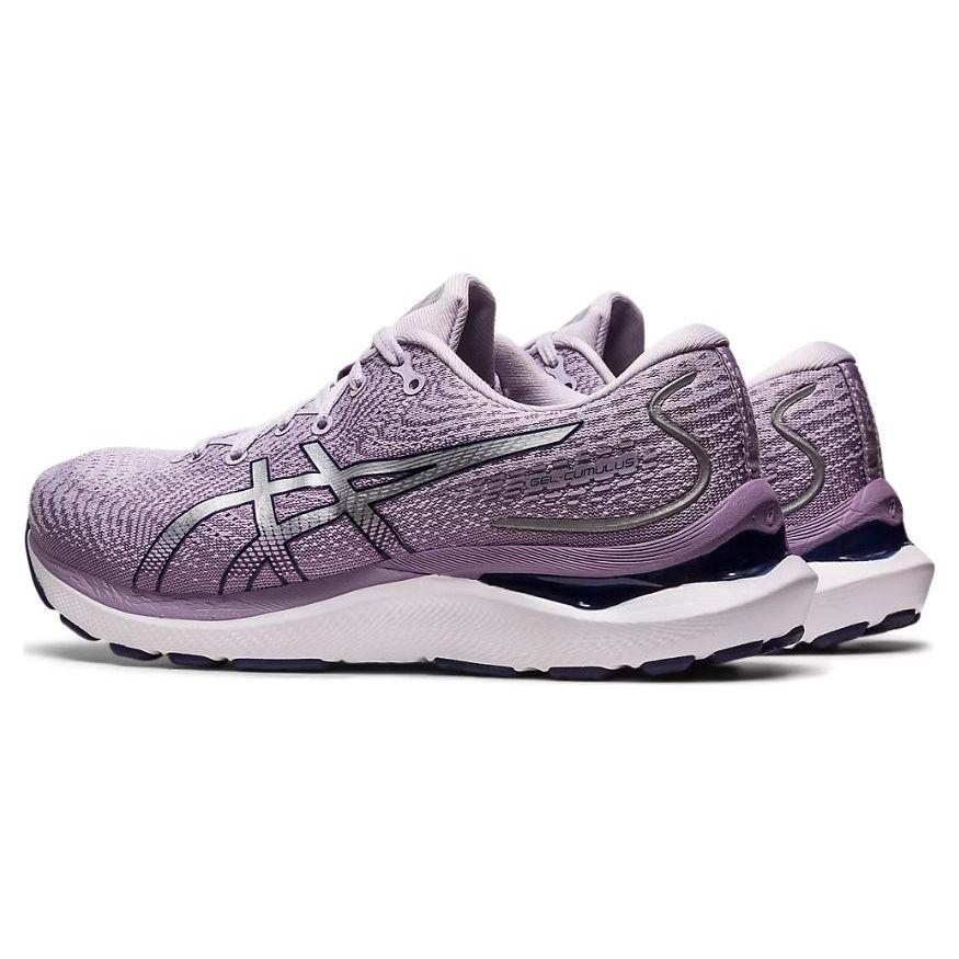 Asics  Gel Cumulus 24 Dusk Violet Pure Silver Women Sneakers Purple 1012B206-501