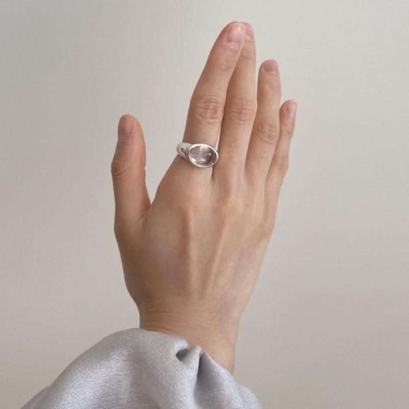 VINOOM Grandma Ring (natural White Quartz)