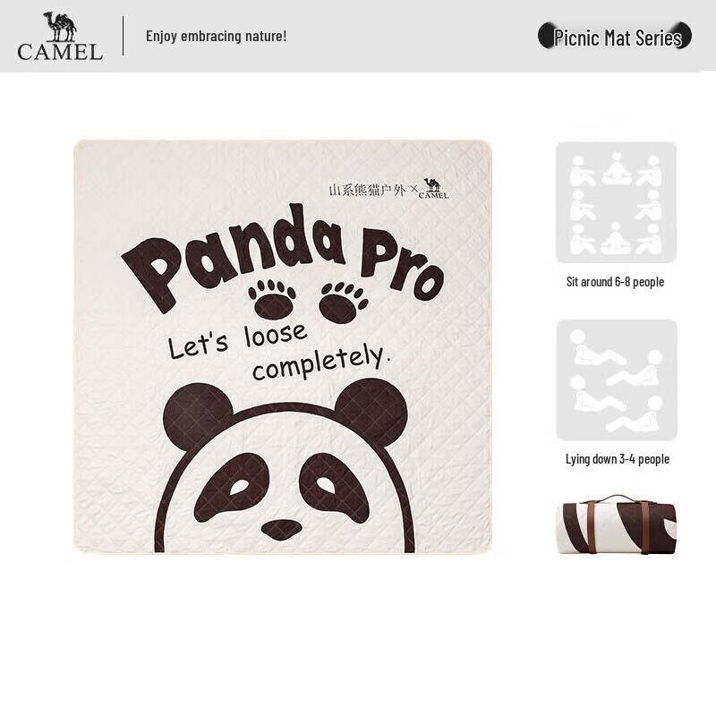 CAMEL Outdoor Camping Thickened Portable Picnic Mat One Size