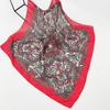 70*70cm Russian Floral Printed Square Bandana Scarf