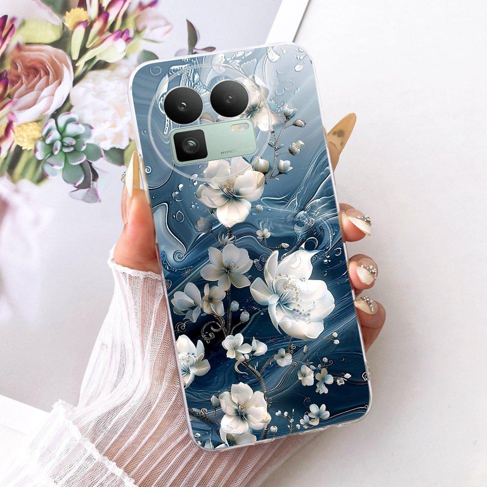 For Realme GT8 Case Cover Cute Cat Fashion Butterfly Luxury Painted Casing For Real me GT8 Bumper