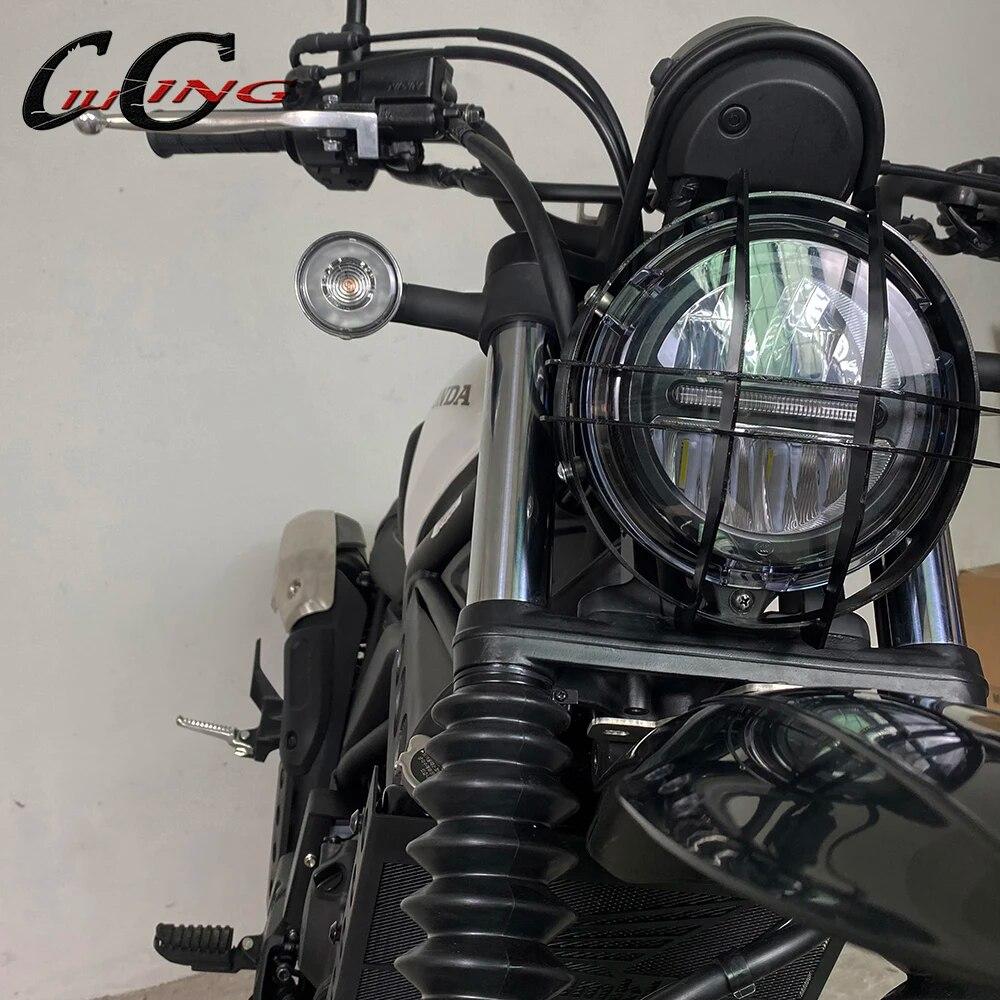 For Honda CL300 CL250 CL500 CL 300 CL 500 CL 250 2023 New Motorcycle Headlight Head Light Guard Protector Cover Protection Grill