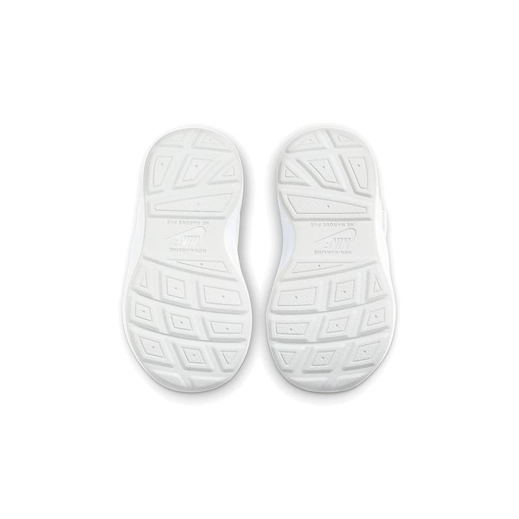 Nike Wearallday Slip Resistant Cushioning Abrasion Resistant Breathable Low top Toddler Shoes White Green Blue CJ3818-104