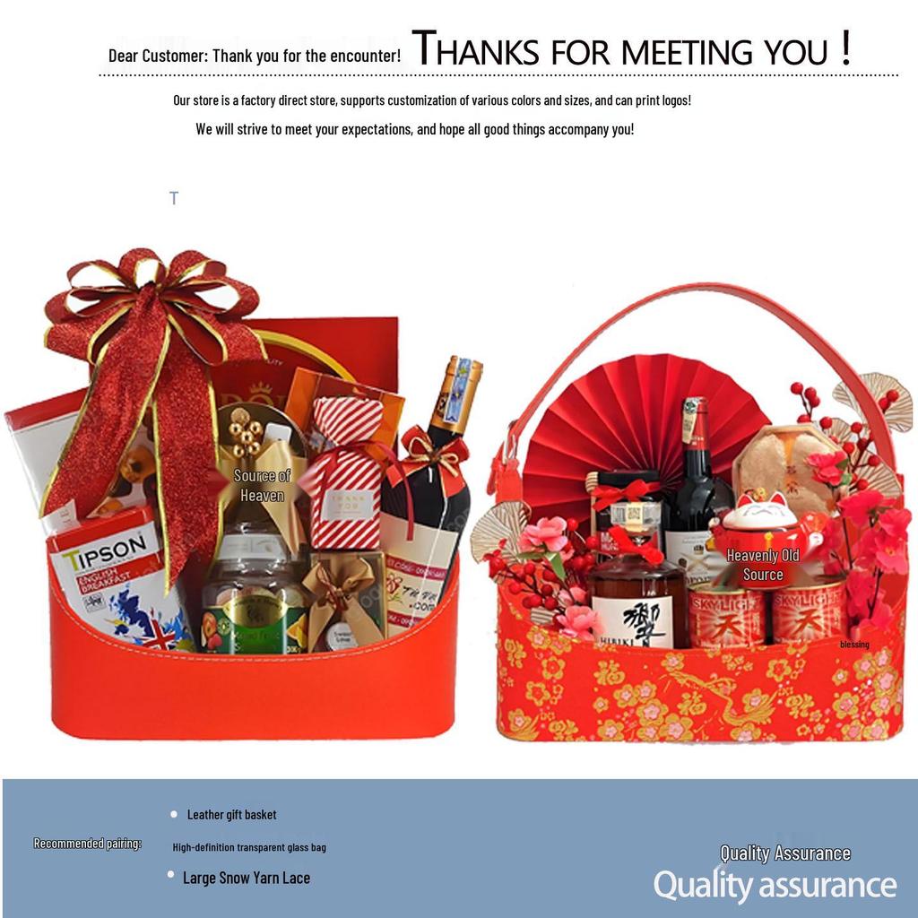 Elegantní novoroční a svatební dárkový koš 2026