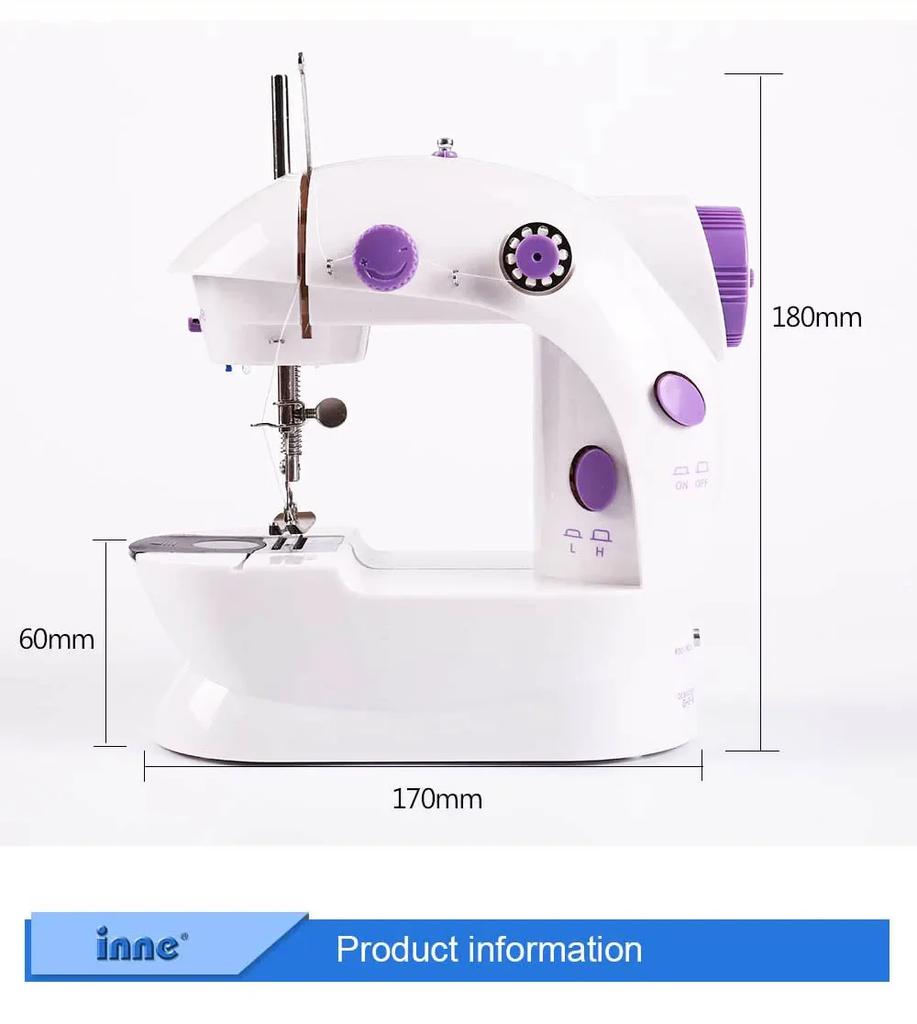 Home Appliances DIY Sewing Machine Small Desktop Fully Automatic Electric Mini Hand Sewing Clothes Portable