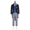 Vintage Cool Black Butler 4 Boarding School Arc Edgar Harmon Lawrence Greigrey Cosplay Outfit Set