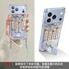 One Way of Raw Flowers Is Suitable for Iphone17promax iPhone Case 15 Four-corner Lanyard 16 with Bracket 14 Crossbody