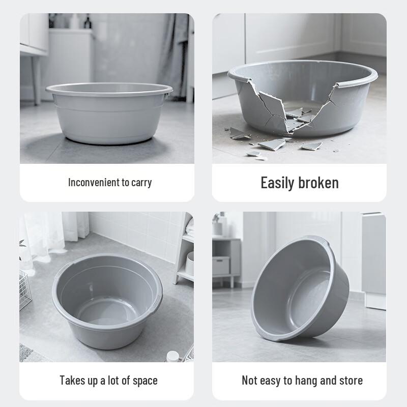 Nuolansendi Portable Folding Basins & Foot Tubs
