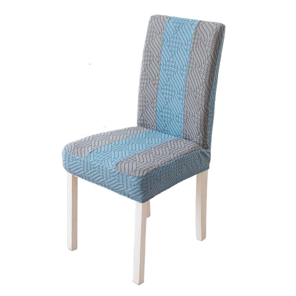 

Мягкий жаккардовый чехол на стул Эластичная подушка для стула Защитник мебели Чехол для сиденья Дом/офис Style D