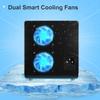 Doppia Alimentazione da Laboratorio NICE-POWER 120V 3A 4 in 1 Alimentazione da Laboratorio Uscita Doppia Indipendente Serie e Parallelo SPS1203-2KD Ingresso AC220V