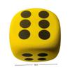 1/6 Pezzi Dadi in Schiuma a Punti Grandi 80mm Dadi a Sei Facce Giocattolo per Contare per Bambini Ausili Didattici per la Classe Gioco da Tavolo Insegnamento della Matematica in Classe