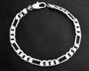 New High quality 925 Sterling Silver 4MM Women Men chain Male Twisted Rope Bracelets Fashion Silver Jewelry