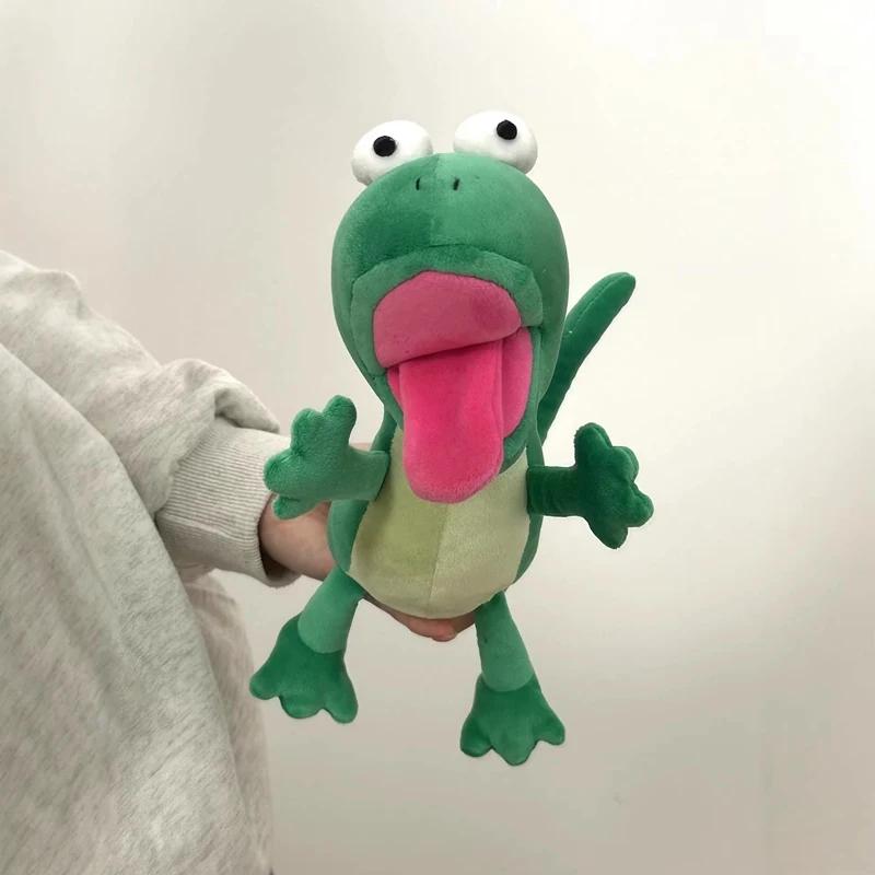 Cute Movable Tongue Lizard Stuffed Animal Soft Fluffy Funny Lizard Plush Toy Tom Lizard Doll Lovely Anime Doll Birthday Gifts
