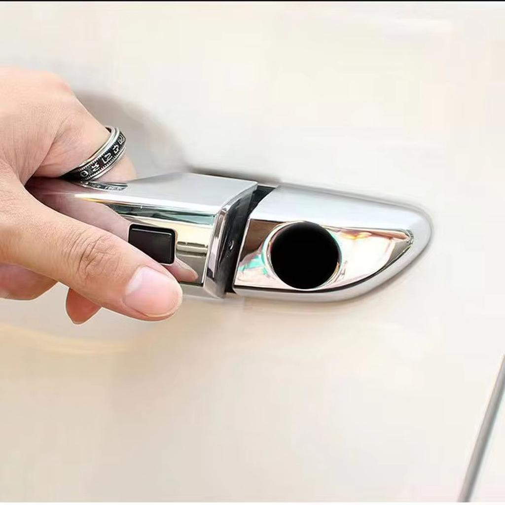 Car lock eye sticker, door handle keyhole and -blocking - protective sticker