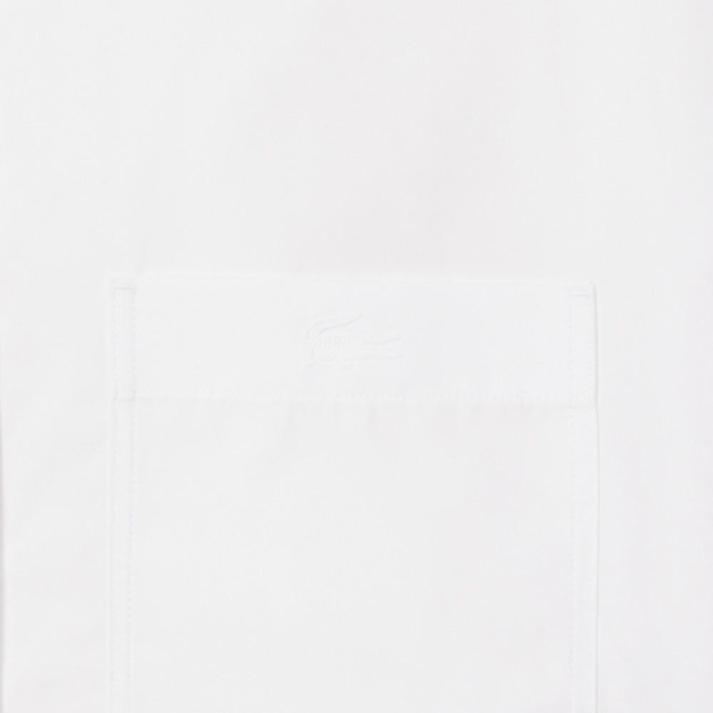 [Lacoste] Women's Oversized Poplin Shirt CF0215-55N001