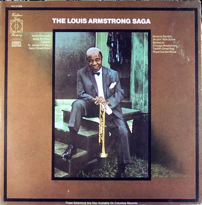 LP Record LOUIS ARMSTRONG - Louis Armstrong Saga KH31326 HARMONY 1972 US Jazz Used