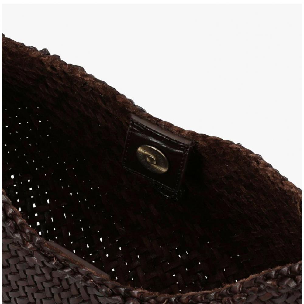 Dragon Diffusion Dark Brown Nova Luna Shoulder Bag 8020