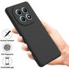 For Xiaomi Redmi Note 15 4G (Global) Liquid Silicone Case Phone Back Cover with Hand Strap