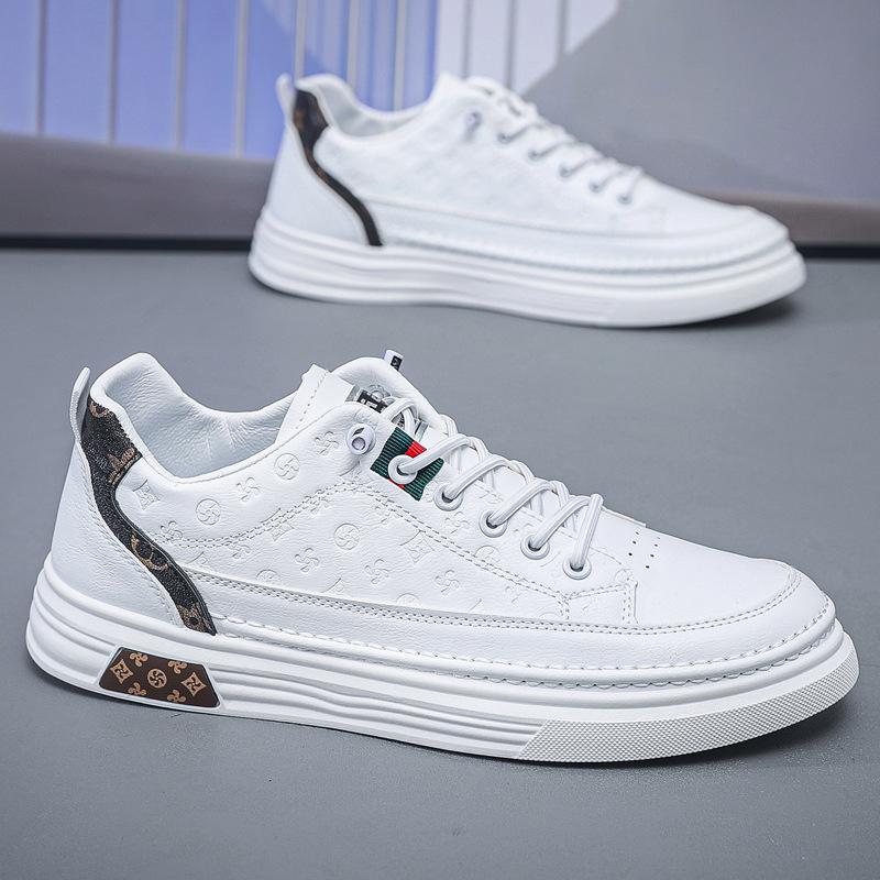 

Мужская обувь, весенние новинки, деловая повседневная кожаная обувь, модная универсальная обувь, мужские рабочие туфли с одной педалью 44