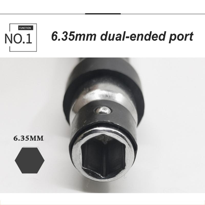 L-förmiger Doppelkopfschraubendreher Legierter Stahl für Möbelmontage und Elektronikwartung