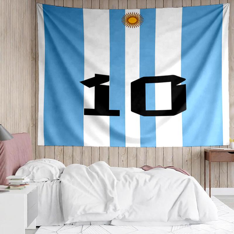 10 Print Tapestry, Backdrop, Easy Setup, Ideal for Bedroom, Office & Living Room, with Aesthetic Wall Hanging Decor.