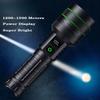 Most Powerful Long Shot LED Flashlight Zoomable Camping Torch Built-in 26650 Battery High Power Tactical Lantern for Outdoors