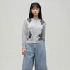 Lap Wool Argyle Knit Cardigan As1kg222