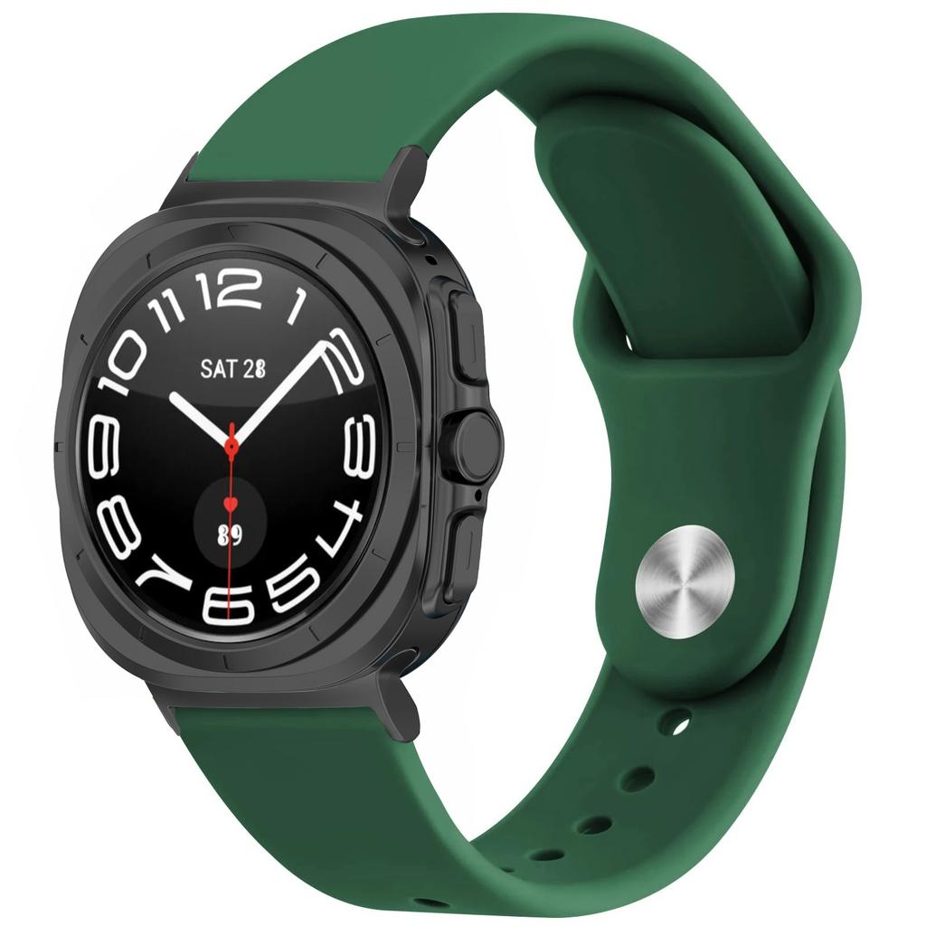 Sport Silicone Loop For Samsung Galaxy Watch 7 Ultra Strap 47mm Accessories Correa Bracelet Galaxy Watch 7 FE 44mm 40mm 40 Band