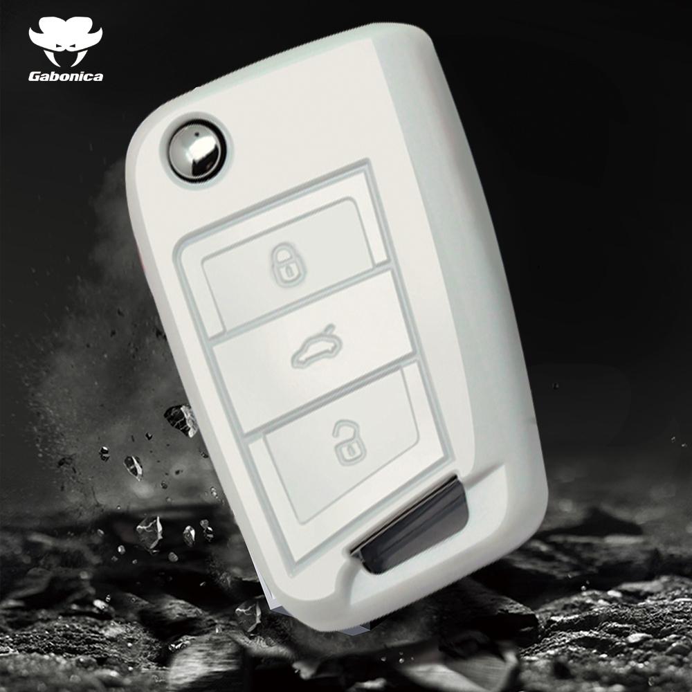 For Vw Volkswagen Polo Golf 4 5 6 7 T5 Mk7 Tiguan Passat B6 B5 Skoda Octavia A5 A7 Seat Leon Fr 2 Ibiza Ateca Car Key Case Cove