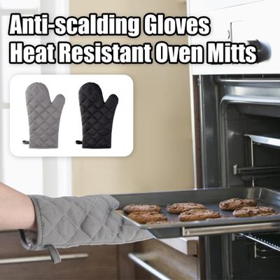 Yousheng 1 Pz Guanti da Forno Resistenti al Calore Ultraspessi Antiscivolo Fodera Morbida Guanti da Forno Guanti da Cucina per Cucinare e Infornare