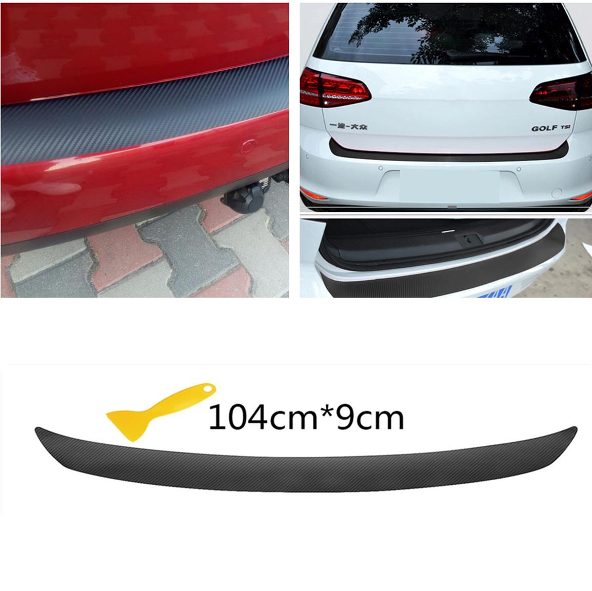 Carbon Fiber Vinyl Wrap - 104x9cm DIY Car Sticker (1PC)
