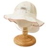 Girls' Breathable Mesh Wide Brim Sun Hat for Summer Outings