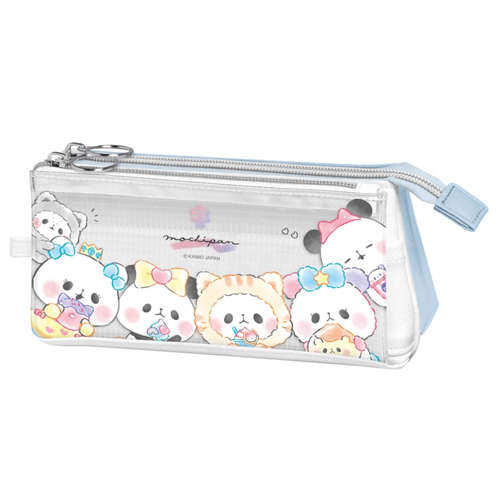 

Kamio Japan Triangle Pencil Case, Mochimochi Panda Amusement Park Sweets, 226879