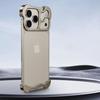 New Aluminium Alloy Special-Shaped Corner Lens Protector Phone Case Cover for iPhone 12 13 14 15 16 17 Pro Max Plus 17 Air