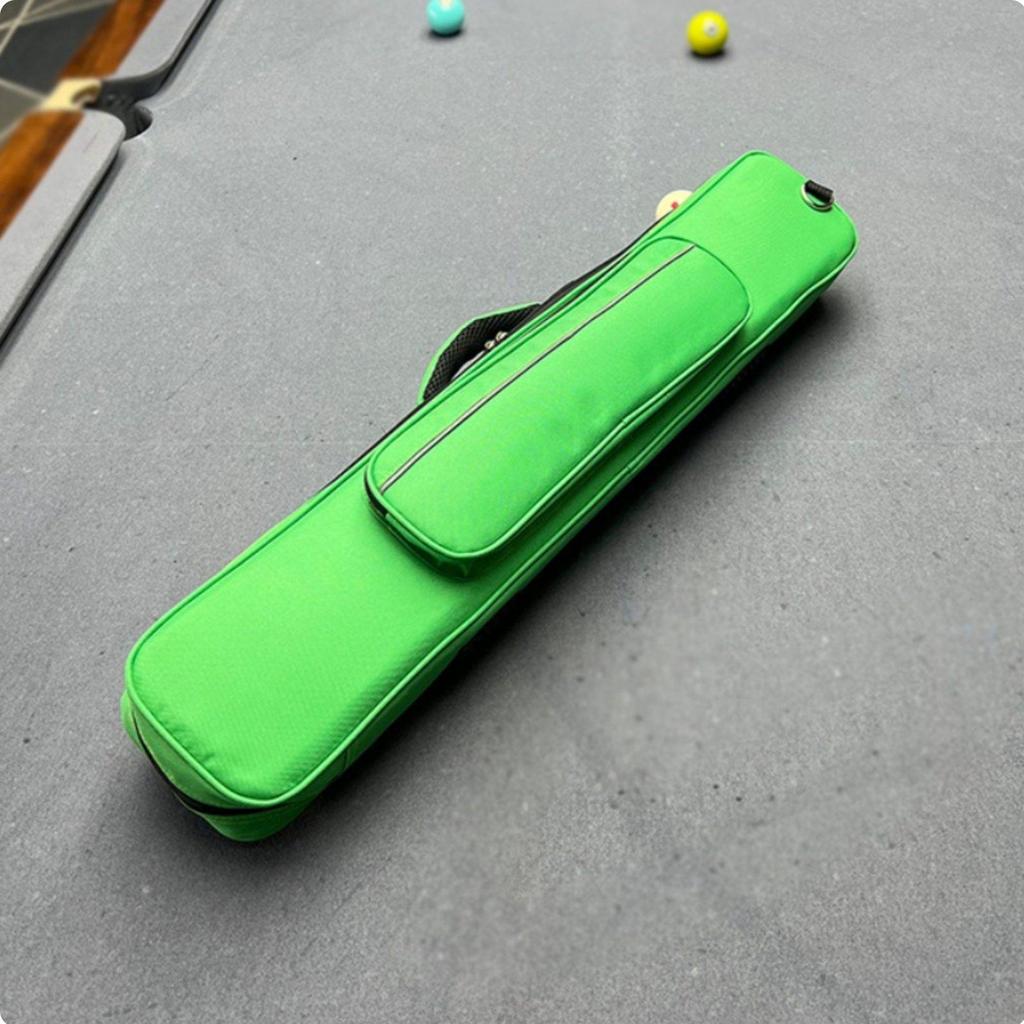 7-Loch Billard Queue Tasche Stilvolles Design Große Kapazität Tragen Doppelte Tragemöglichkeit