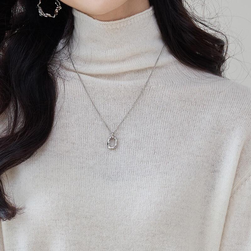 Srcr Women's 100% Wool High-Neck Base Layer Sweater