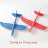 Elektrisches Schaumflugzeug-Segelflugzeug, Handwurfflugzeug mit LED-Licht, automatische Flugflugzeuge, Outdoor-Kinderspielzeug für Kinder, Jungen, Geschenke
