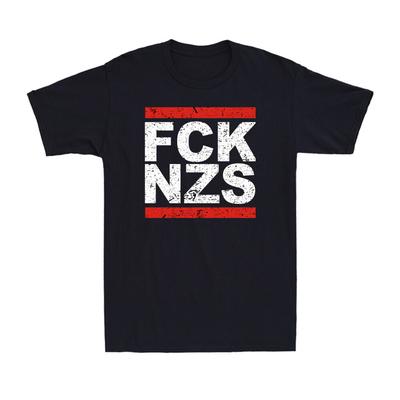 FCK NZS CAMISETA Camiseta Antinazis Coexistir Manifestación Refugiados Camiseta de Hombre Camiseta Unisex