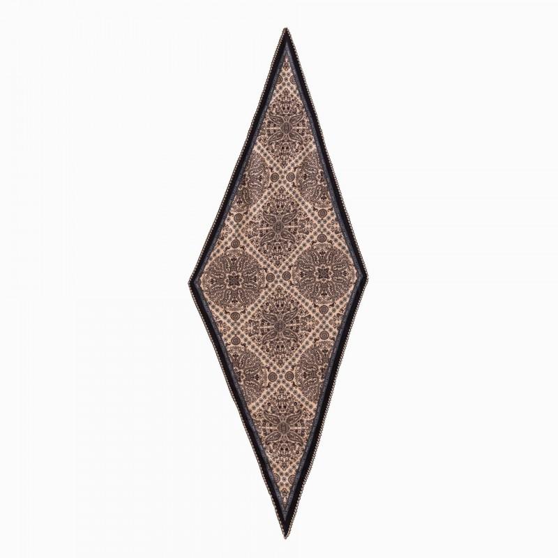 2026 Silk Wool Scarf Light Luxury Lace Shawl Women Blouse Match