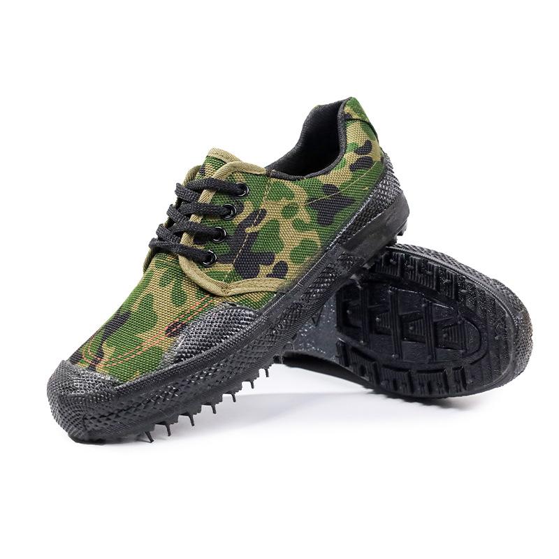 Liberation shoes, breathable military training shoes, training shoes, migrant labor insurance shoes, rubber shoes, farmland work camouflage sub